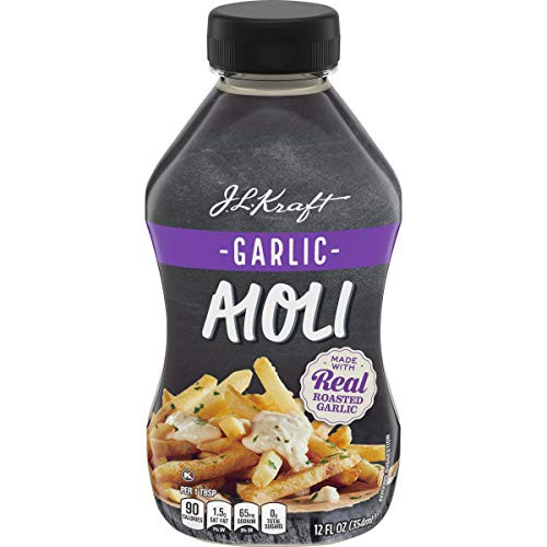 Kraft Mayo Garlic Aioli (12 oz Bottle) Kraft Mayo Garlic Aioli (12 oz Bottle)