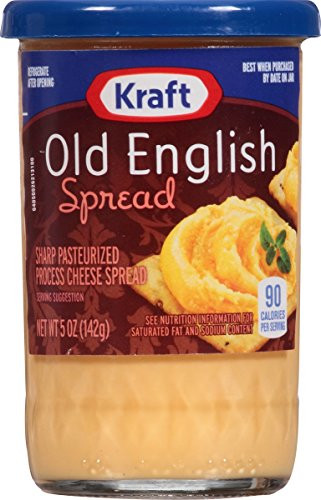 Kraft Old English Cheese Spread, 5-Ounce (Pack of 6)
