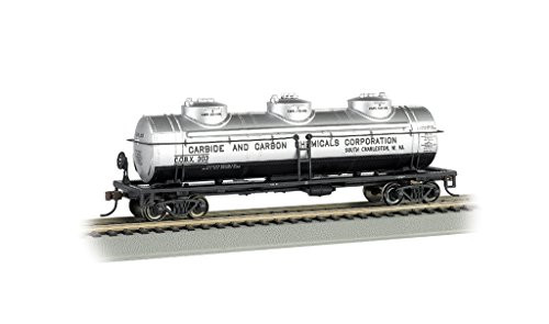 40' Three Dome Tank Car - CARBIDE AND CARBON CHEMICALS #303 - HO Scale