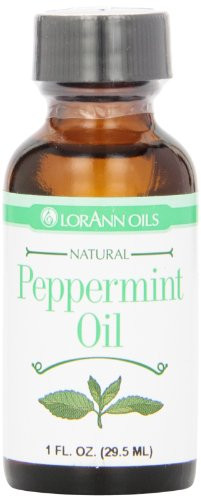 LorAnn Peppermint Oil Super Strength Natural Flavor, 1 ounce bottle