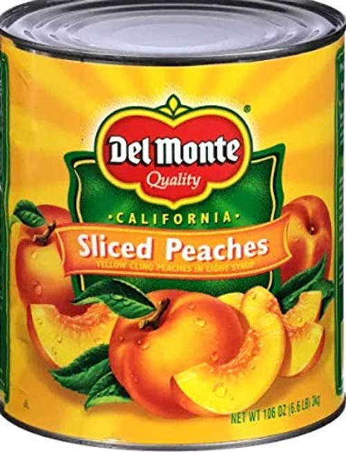 Del Monte Del Monte Lite Sliced Peaches In Extra Light Syrup Net Wt 105 Ounce , 105 Ounce Del Monte Del Monte Lite Sliced Peaches In Extra Light Syrup Net Wt 105 Ounce , 105 Ounce