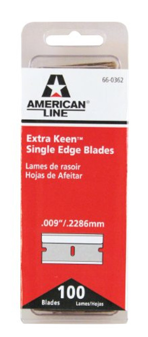 American Line 66-0362 Extra Keen Single Edge Razor Blades, 100-Pack American Line 66-0362 Extra Keen Single Edge Razor Blades, 100-Pack