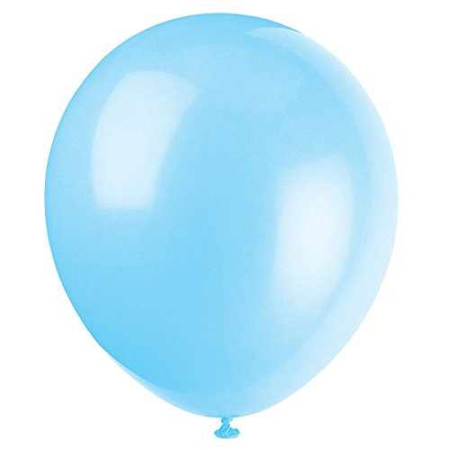 5" Latex Baby Blue Balloons, 72ct