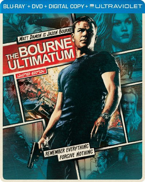 The Bourne Ultimatum Limited Edition Blu-ray Steelbook The Bourne Ultimatum Limited Edition Blu-ray Steelbook