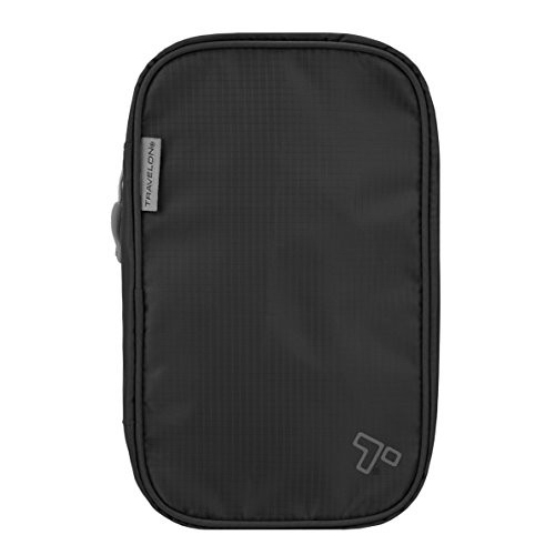 Travelon Compact Hanging Toiletry Kit, Black, One Size