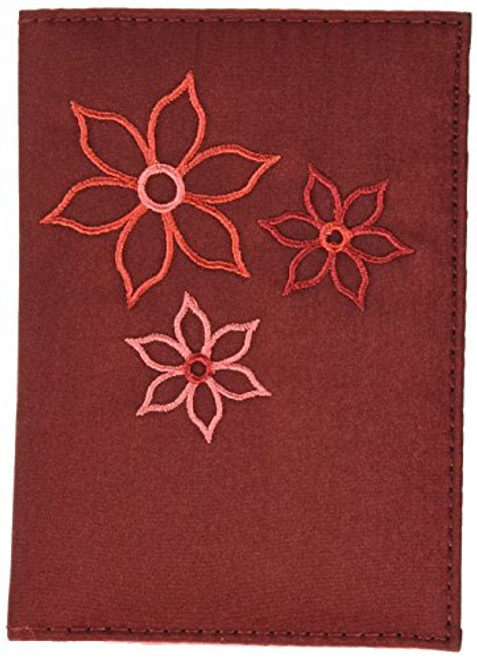 Travelon RFID Blocking Bouquet Passport Wallet, Wine, One Size Travelon RFID Blocking Bouquet Passport Wallet, Wine, One Size
