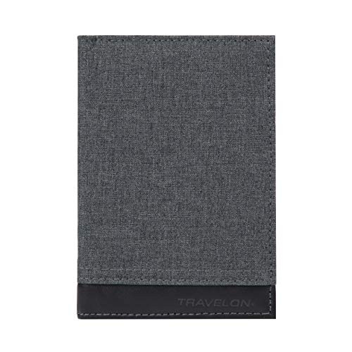 Travelon RFID Blocking Passport Case, Gray, One Size