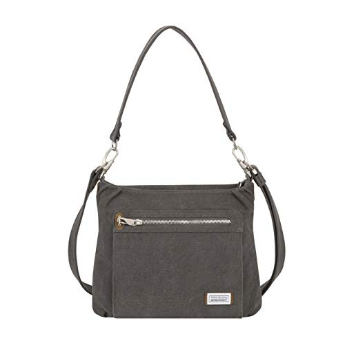 Travelon Anti-Theft Heritage Hobo Bag, Pewter, One Size