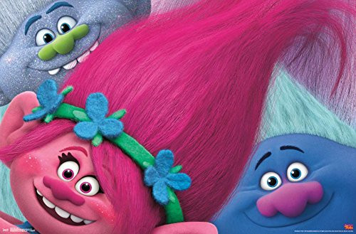 Trends International Trolls Hair Wall Poster 22.375" x 34"