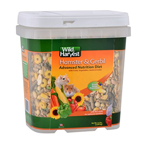 Wild Harvest Wh-83543 Wild Harvest Advanced Nutrition Diet For Hamsters Or Gerbils, 4.5-Pound