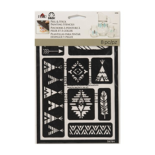 FolkArt Tribal Peel & Stick Stencil
