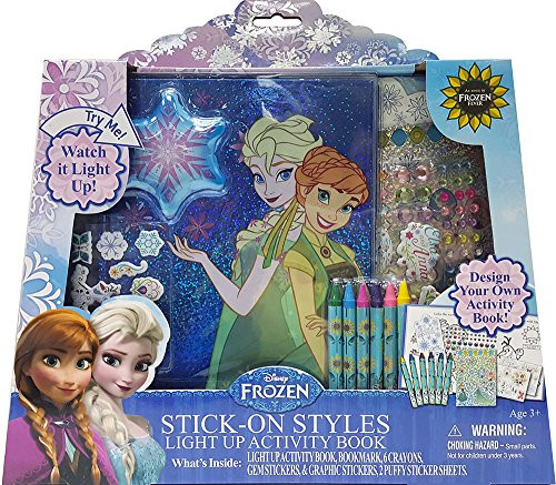 Tara Toy Frozen Stick-On-Styles Light Up Activity Book