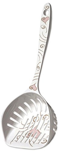 Dosckocil (Petmate) CDS29152 Curvations Cat Litter Scoop, Large, White/Pink