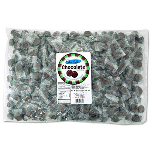 Starlight Chocolate Flavor Mints 5 lb bag Starlight Chocolate Flavor Mints 5 lb bag