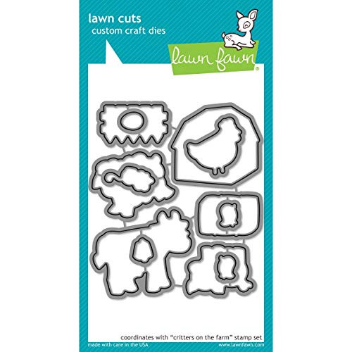 Lawn Cuts Custom Craft Die -critters On The Farm