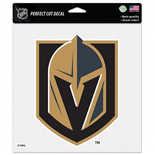 WinCraft NHL Vegas Golden Knights 8x8 Perfect Cut Color Decal, One Size, Team Color WinCraft NHL Vegas Golden Knights 8x8 Perfect Cut Color Decal, One Size, Team Color