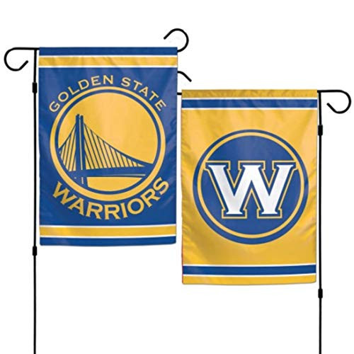 WinCraft NBA Golden State Warriors 12x18 Garden Style 2 Sided Flag, One Size, Team Color WinCraft NBA Golden State Warriors 12x18 Garden Style 2 Sided Flag, One Size, Team Color
