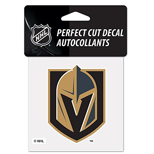 WinCraft NHL Vegas Golden Knights 4x4 Perfect Cut Color Decal, One Size, Team Color WinCraft NHL Vegas Golden Knights 4x4 Perfect Cut Color Decal, One Size, Team Color