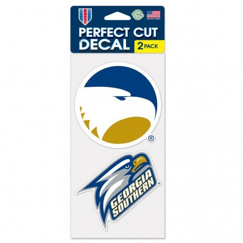 WinCraft Georgia Southern Eagles 4"x8" Die Cut Decal (Two - 4"x4" Decals)