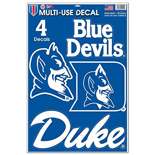 WinCraft NCAA Duke University WCR98216014 Multi-Use Decal, 11" x 17"