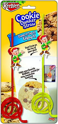 Keeblers Cookie Dunker & Oreo Cookie Dipper, 2 Pack, (4 straws total) Dipping Straw for Oreos and Cookies - Dunk It, Sip It, Enjoy!