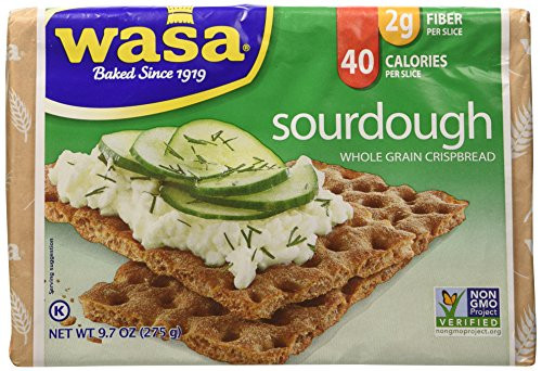 WASA CRISPBREAD RYE SOURDOUGH, 9.7 OZ (2 pack) WASA CRISPBREAD RYE SOURDOUGH, 9.7 OZ (2 pack)