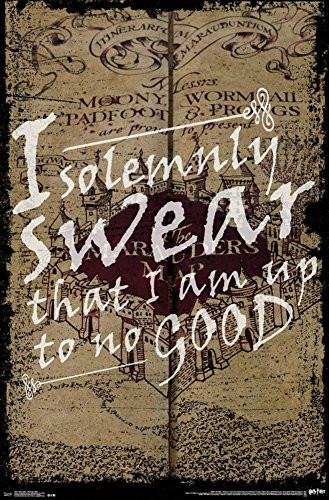 Trends International Harry Potter Marauder's Map Wall Poster 22.375" x 34"