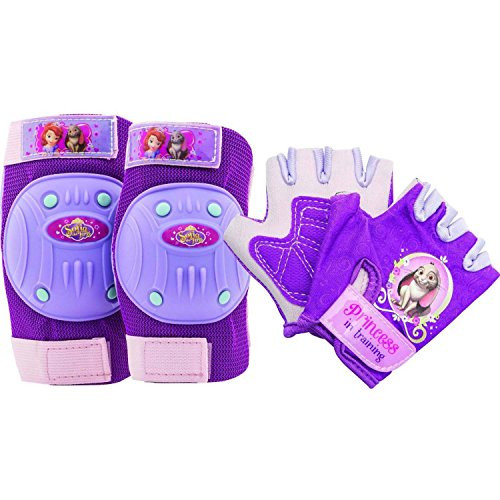 BELL Sports Sofia The First Protective Gear Pad Set, Purple