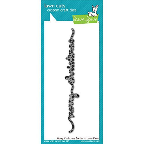 Lawn Fawn Lawn Cuts Custom Craft Die - LF993 Merry Christmas Border Lawn Fawn Lawn Cuts Custom Craft Die - LF993 Merry Christmas Border