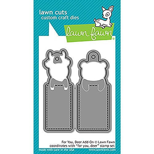 LAWN FAWN Cuts Custom Craft Add-On Dies: For You, Deer (LF1482) LAWN FAWN Cuts Custom Craft Add-On Dies: For You, Deer (LF1482)