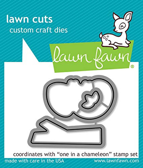 Lawn Fawn LF1550 One in a Chameleon - Lawn Cuts Custom Craft Dies Lawn Fawn LF1550 One in a Chameleon - Lawn Cuts Custom Craft Dies
