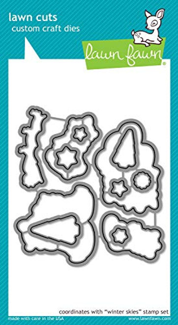 Lawn Fawn Winter Skies Custom Craft Die (LF1764) Lawn Fawn Winter Skies Custom Craft Die (LF1764)