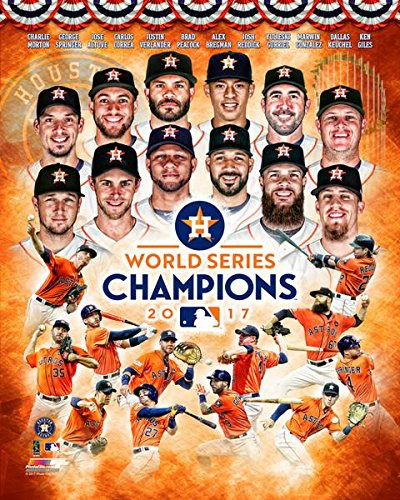 Houston Astros 2017 World Series Champions Composite Photo (Size: 8" x 10")