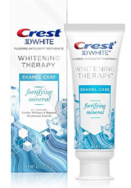 Crest 3D White Whitening Therapy Enamel Care Fluoride Toothpaste, 4.1 Ounce Crest 3D White Whitening Therapy Enamel Care Fluoride Toothpaste, 4.1 Ounce