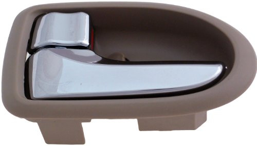 Dorman 83620 Front Driver Side Interior Door Handle for Select Mazda Models, Beige and Chrome