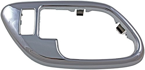 Dorman 91189 Front Driver Side Interior Door Handle Bezel for Select Chevrolet/GMC Models, Chrome