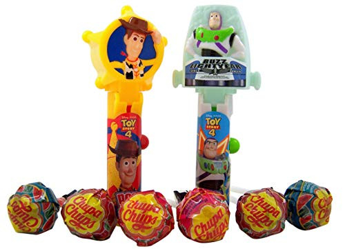 Disney Pixar Toy Story 4 Pop Ups Lollipops Party Favors, Pack of 6