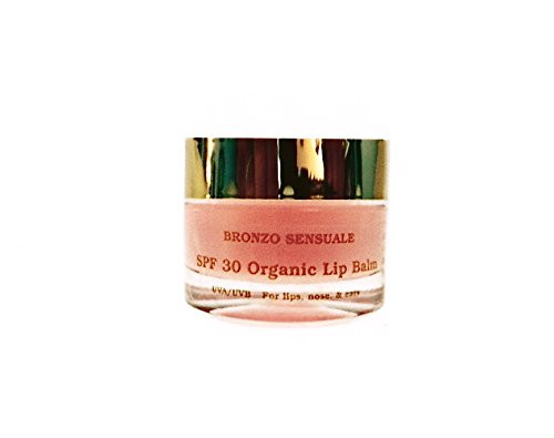 Bronzo Sensuale SPF 30 Sunscreen Protective Organic Carrot Lips, Nose, Ears Balm 1/2 Ounce Bronzo Sensuale SPF 30 Sunscreen Protective Organic Carrot Lips, Nose, Ears Balm 1/2 Ounce