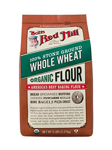 Bob's Red Mill Organic Whole Wheat Flour, 5 Pound
