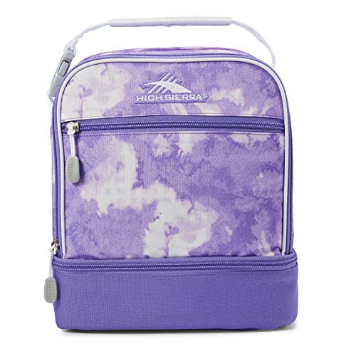 High Sierra Kids' Stacked Compartment Lunch Bag, Tie Dye, One Size