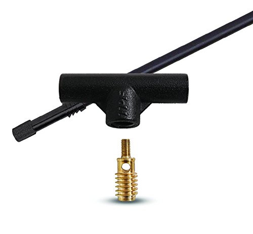 Traditions Performance Firearms Black Powder Aluminum Replacement Ramrod with Quick-T Handle, 28-Inch