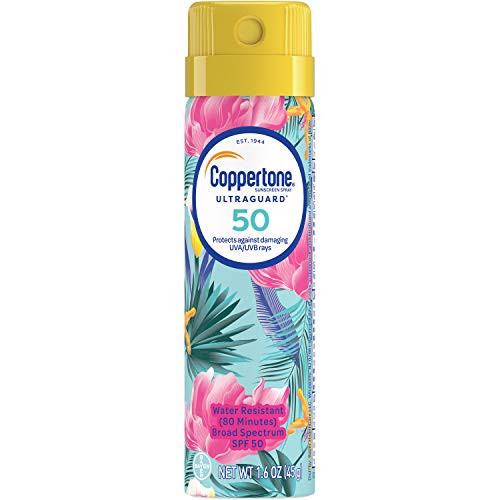 Coppertone ULTRA GUARD Sunscreen Continuous Spray SPF 50 (1.6 Ounce) Coppertone ULTRA GUARD Sunscreen Continuous Spray SPF 50 (1.6 Ounce)