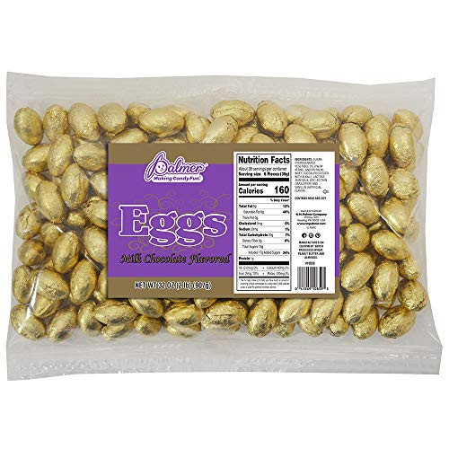 R.M. Palmer Golden Easter Eggs | Chocolaty Individually Wrapped Treats | Fun Sized Egg Shaped Easter Candies | Perfect For Gift Baskets | Bulk Bag (2 lbs) R.M. Palmer Golden Easter Eggs | Chocolaty Individually Wrapped Treats | Fun Sized Egg Shaped Easter Candies | Perfect For Gift Baskets | Bulk Bag (2 lbs)