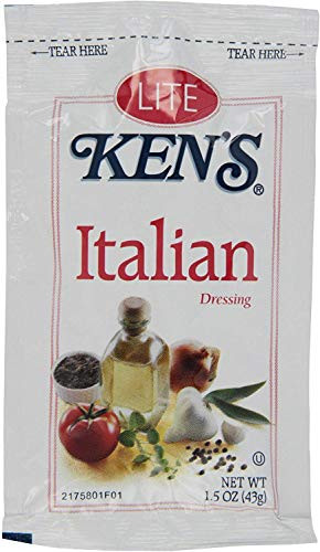 Ken's Dressing, Lite Italian, 60 Count