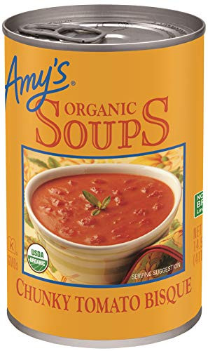 Amy's Organic Chunky Tomato Bisque Soup, Gluten Free, 14.5-Ounce