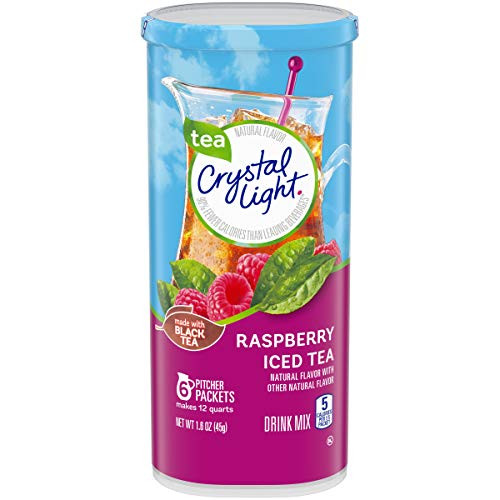 Crystal Light Raspberry Iced Tea Drink Mix (6 Pitcher Packets)