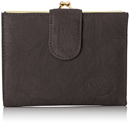 Buxton Heiress Double Cardex Wallet, Black, One Size