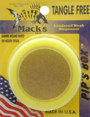 Mack's Lure Pip's Leader Dispenser, Chartreuse