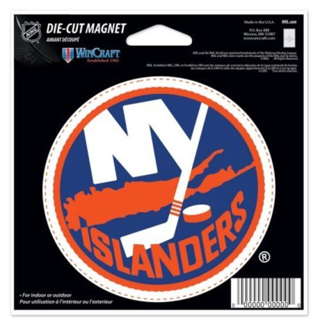 Wincraft NHL New York Islanders Color 4.5 x 6 Die Cut Sheet Magnet