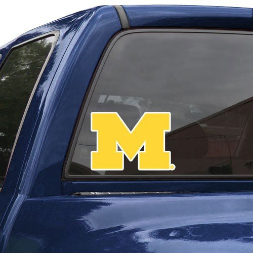 Michigan Wolverines 8" Color Team Logo Car Decal